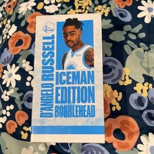 D'Angelo Russell Iceman Bobblehead Golden State Warriors